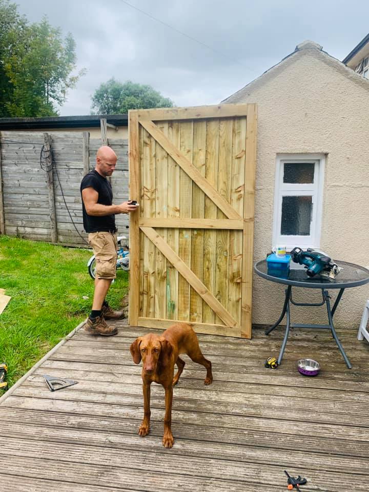 Garden Gate Installation
