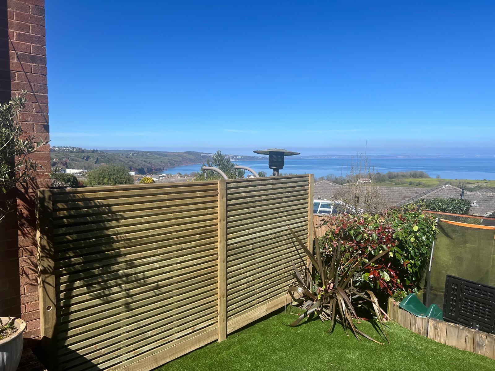 Garden Fence in Torquay
