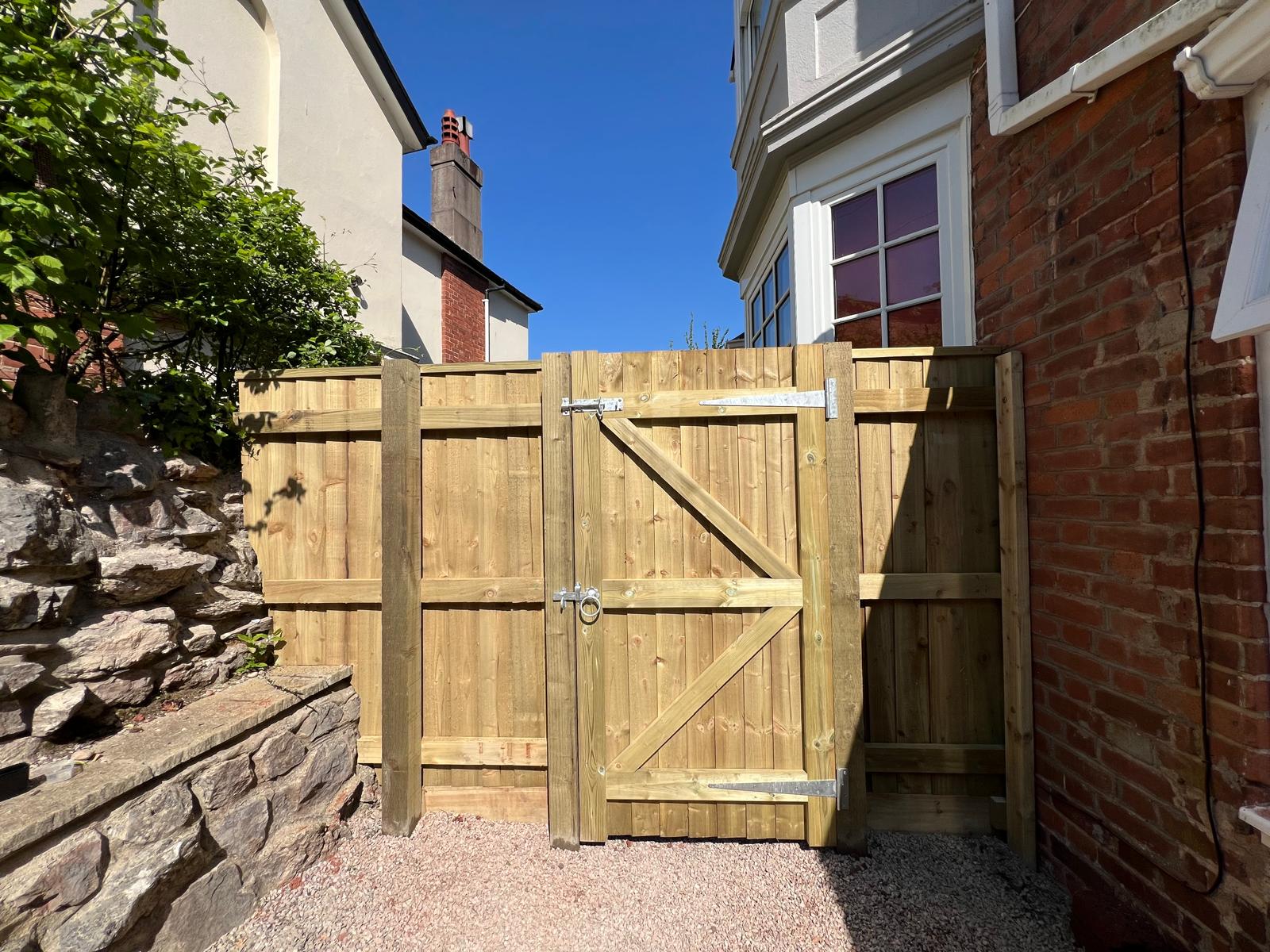 Garden Gate Installation