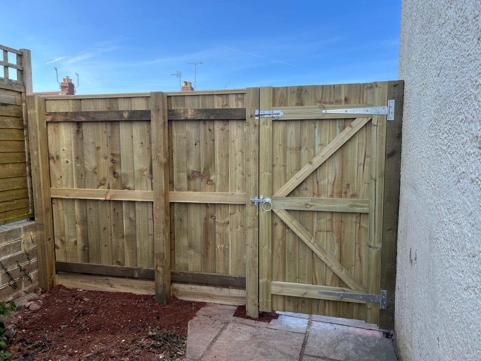 Wooden Gate in Torquay